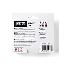 Liquitex Professional Acrylic Ink! Iridescent Set of 3