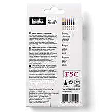 Liquitex Professional Fine Fluorescent Paint Marker Set of 6