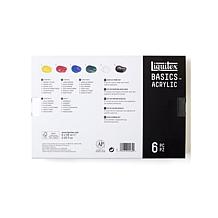 LIQUITEX Set of 6 Basics Value Series Acrylic Colors