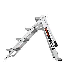 Little Giant Safety Step 4 Step Ladder With Bar