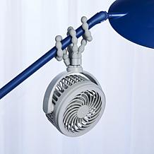 Living Glow 5" 3-in-1 Rechargeable Fan 2pk
