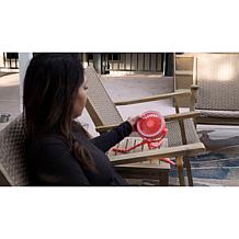 Living Glow 5" 3-in-1 Rechargeable Fan 2pk