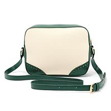 London Fog Canvas Everyday Lightweight Crossbody Bag 