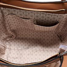 London Fog Hannah Woven Shopper Tote