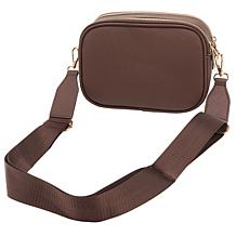 London Fog Jessie Saffiano Front-Flap Camera Bag