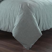 Lotus Home Messy Bed Washed Cotton Duvet Cover and Sham Set Full/Queen