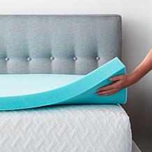 LUCID Comfort Collection 3" Gel Memory Foam Mattress Topper - Queen
