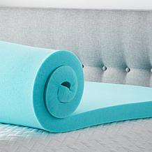 LUCID Comfort Collection 3" Gel Memory Foam Mattress Topper - King