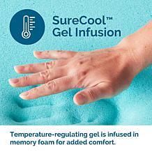 LUCID Comfort Collection 3" Gel Memory Foam Mattress Topper - Twin