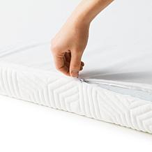 Lucid Comfort Collection 3" Gel Memory Foam Topper with Cover, Twin