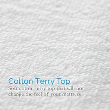 LUCID Comfort Collection Mattress Protector - King