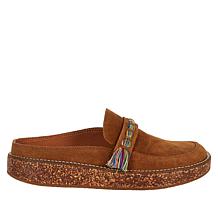 Lucky Brand Taniae Leather Cork Mule