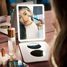 LuMee Portable LED Makeup Mirror