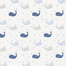 Lush Décor Reversible Soft & Plush Oversized Blanket- Narwhal Starf...