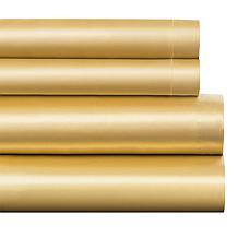 Luxury Home Silky Soft Satin 4-Piece Sheet Set- King