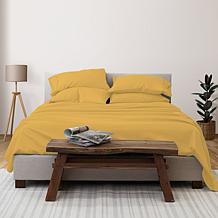 Luxury Home Ultra Soft 6-Piece Microfiber Sheet Set - King