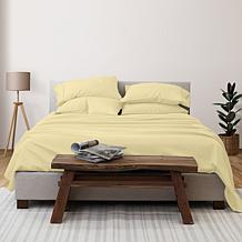 Luxury Home Ultra Soft 6-Piece Microfiber Sheet Set - Queen