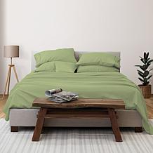 Luxury Home Ultra Soft 6-Piece Microfiber Sheet Set - Queen