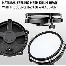 LyxJam 7-Piece Electronic Drum Set, Professional Drum Set