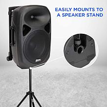 LyxPro 12" Portable PA System, Rechargeable Battery Speaker System