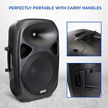 LyxPro 15" Portable PA System, Professional Powered Speaker System