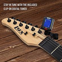 LyxPro 36" Left-Handed Electric Guitar Kit, Starter Set for Lefty Kids
