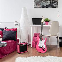 LyxPro 39" Electric Guitar Kit w/20W Amp & Electric Guitar Accessories