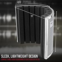 LyxPro VRI-30 Microphone Isolation Shield, Mic Studio Equipment