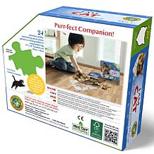 Madd Capp I Am Cat 24-Piece Animal Head-Shaped Puzzle