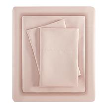 Madison Park 3M Microcell Moisture-Wicking King Sheet Set - Blush
