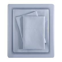 Madison Park 3M Microcell Moisture-Wicking Twin Sheet Set - Blue