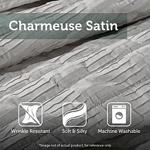 Madison Park Ava 7 Piece Chenille Jacquard Comforter Set Cal King