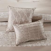 Madison Park Ava 7 Piece Chenille Jacquard Comforter Set Cal King