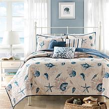 Madison Park Bayside 5pc Coverlet Set - Twin/Tw XL/Blue