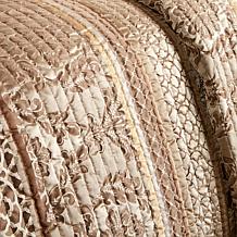 Madison Park Bellagio 6pc Coverlet Set - King/Brown Jacquard