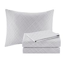 Madison Park - Central Park Comforter and Cotton Sheet Set - Queen
