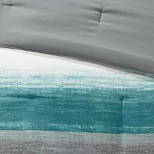 Madison Park Essentials Saben Comforter & Cotton Sheet Set, Aqua- Twin