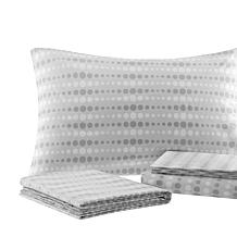 Madison Park Knowles 9pc Bedding Set - Cal King/Gray