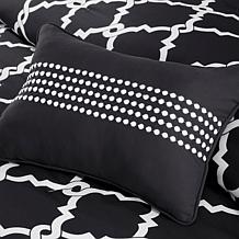 Madison Park Merritt 9pc Bedding Set - Cal King/Black