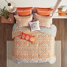 Madison Park Nisha Orange Comforter Set - King/Cal King