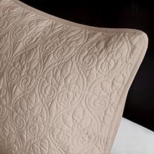 Madison Park Quebec King Quilted Bedspread Set - Khaki