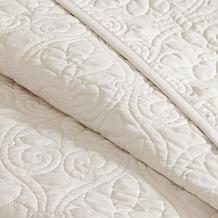 Madison Park Quebec Queen Quilted Bedspread Set - Ivory