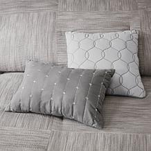 Madison Park Walter 7pc Printed Seersucker Comforter Set - Cal King