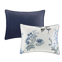 Madison Park Zennia 7-pc Seersucker Comforter Set w Blanket Full/Queen