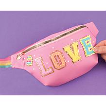 Make It Real 9-pc. Fashion Bum Bag with Patches