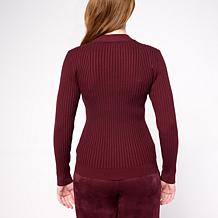 Mark & James by Badgley Mischka Noemi Ribbed Knit Sweater