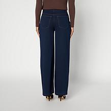 Mark & James by Badgley Mischka Wide Leg Knit Denim Pant