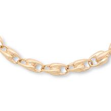 MarlaWynne 23" CZ-Accented Fancy Mariner Link Necklace