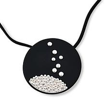 MarlaWynne 36" Pinpoint Adjustable Suede Cord Drop Necklace