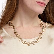 MarlaWynne Quotable 25" Graduated Link Necklace